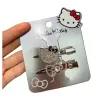 2 Silver packaging card pearl grab clip hair clip set accessories Item Picture